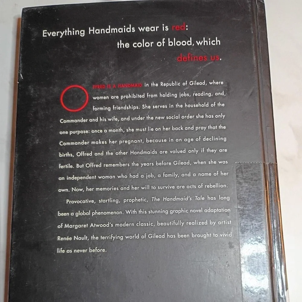 The Handmaids Tale The Graphic Novel Margaret Atwood Renee Nault Hardcover 2019